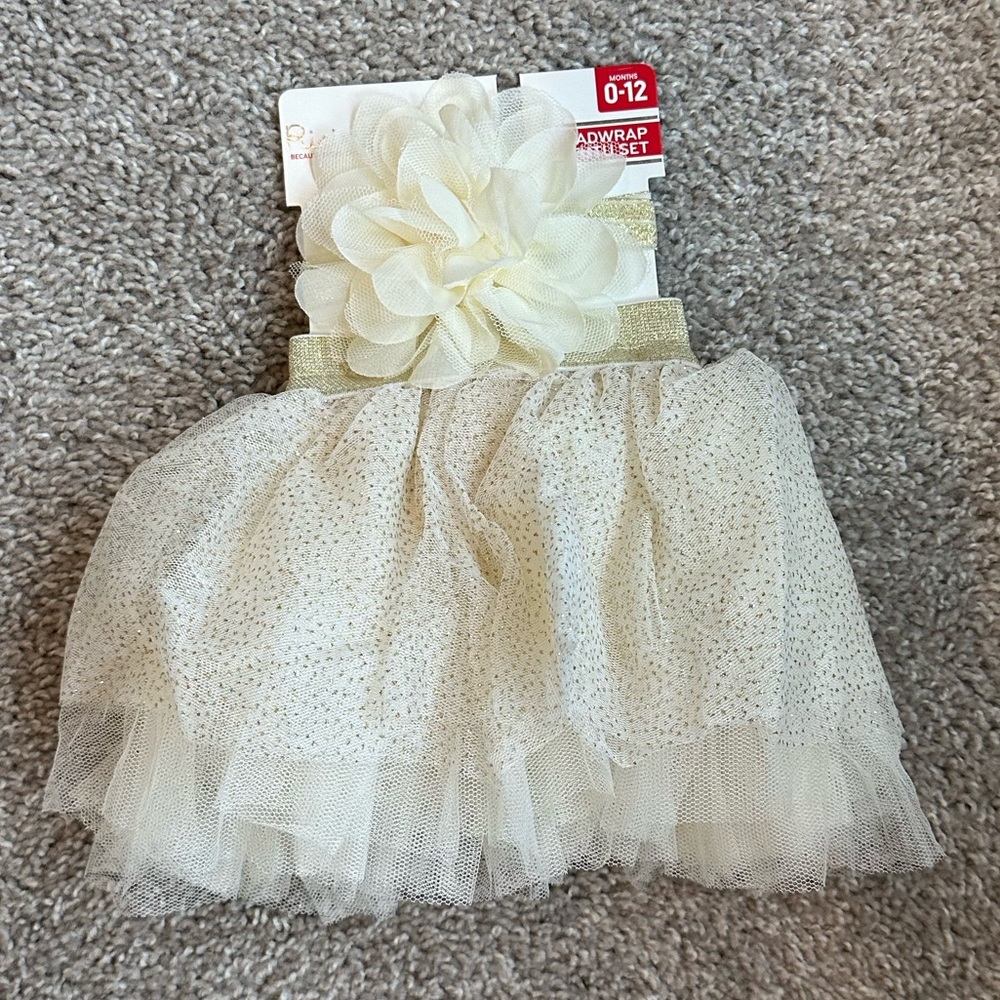 Rising Star Headwrap and Tutu Set